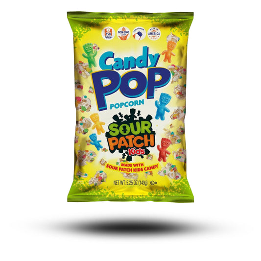 Candy Pop Sour Patch Popcorn 149g MHD:19.03.2024