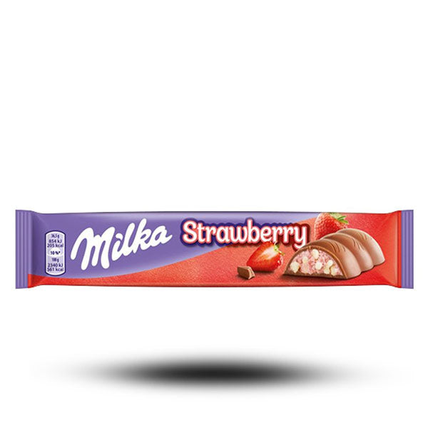– SugarDad 37g Milka Riegel Strawberry