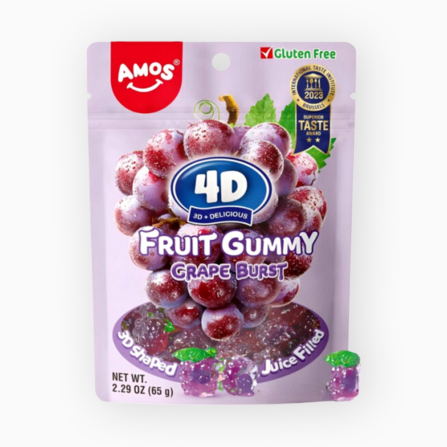 4D Fruit Gummy Grape Burst