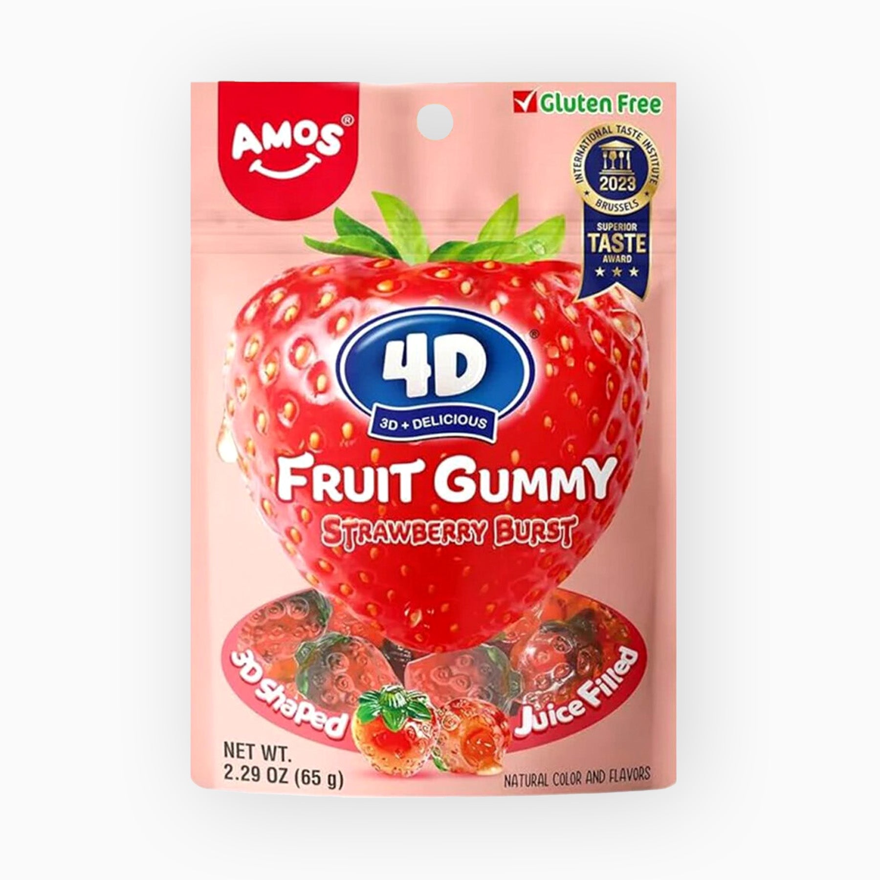 4D Fruit Gummy Strawberry Burst