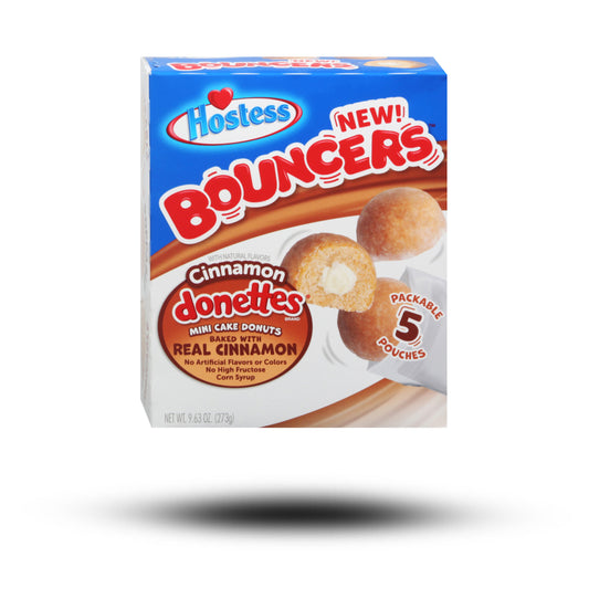 Hostess Bouncers Cinnamon Donettes 273g
