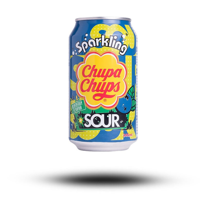 Chupa Chups Drink Sour Blueberry 345ml