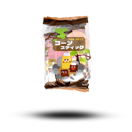 Tokimeki Corn Rolls Chocolate 90g