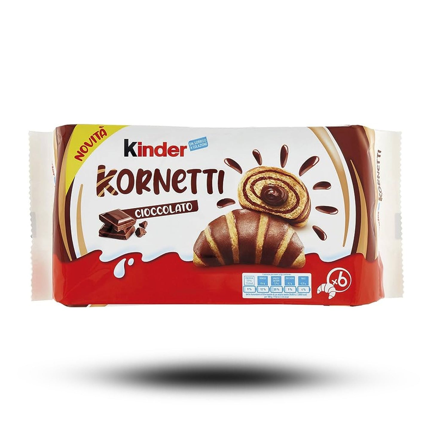Kinder Kornetti Cioccolato 252g