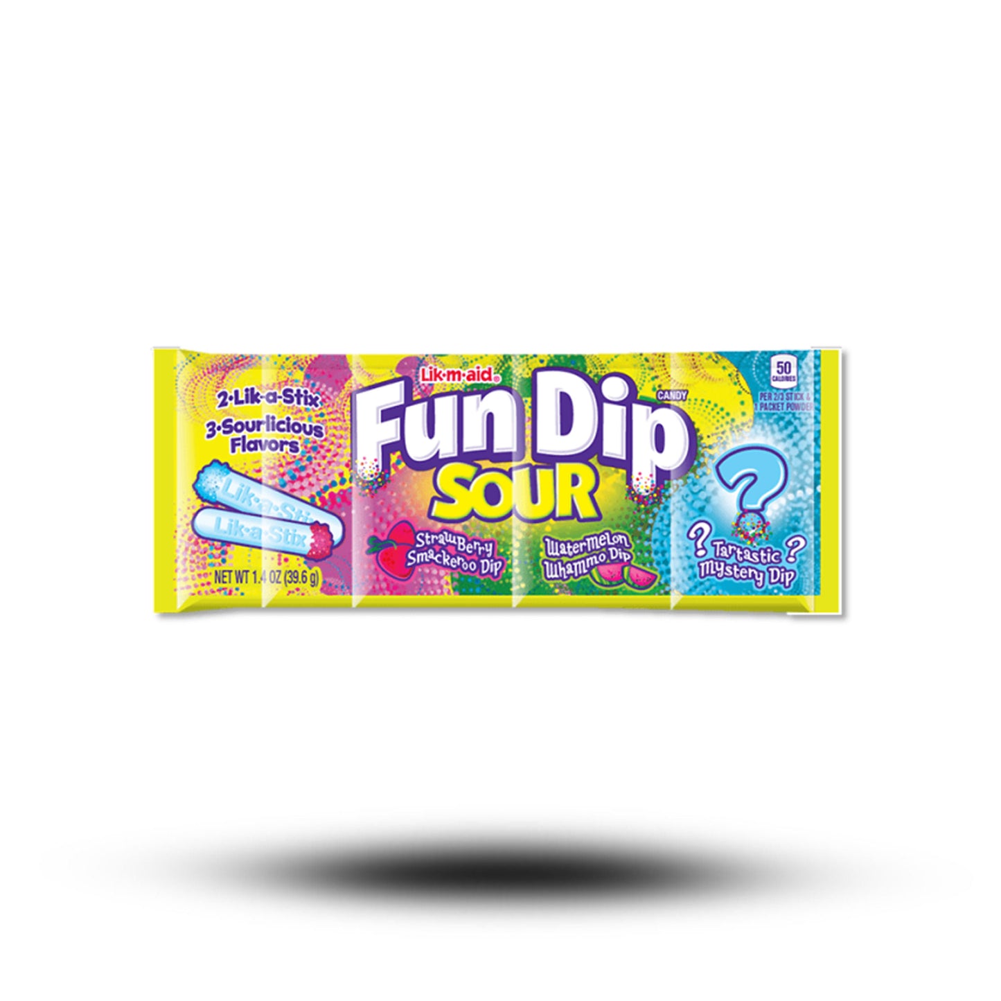 Lik-M-Aid Fun Dip Sour 40g
