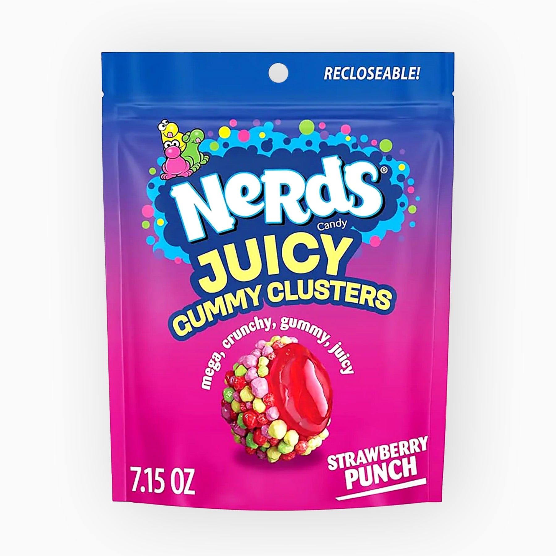 Juicy Gummy Clusters Strawberry Punch