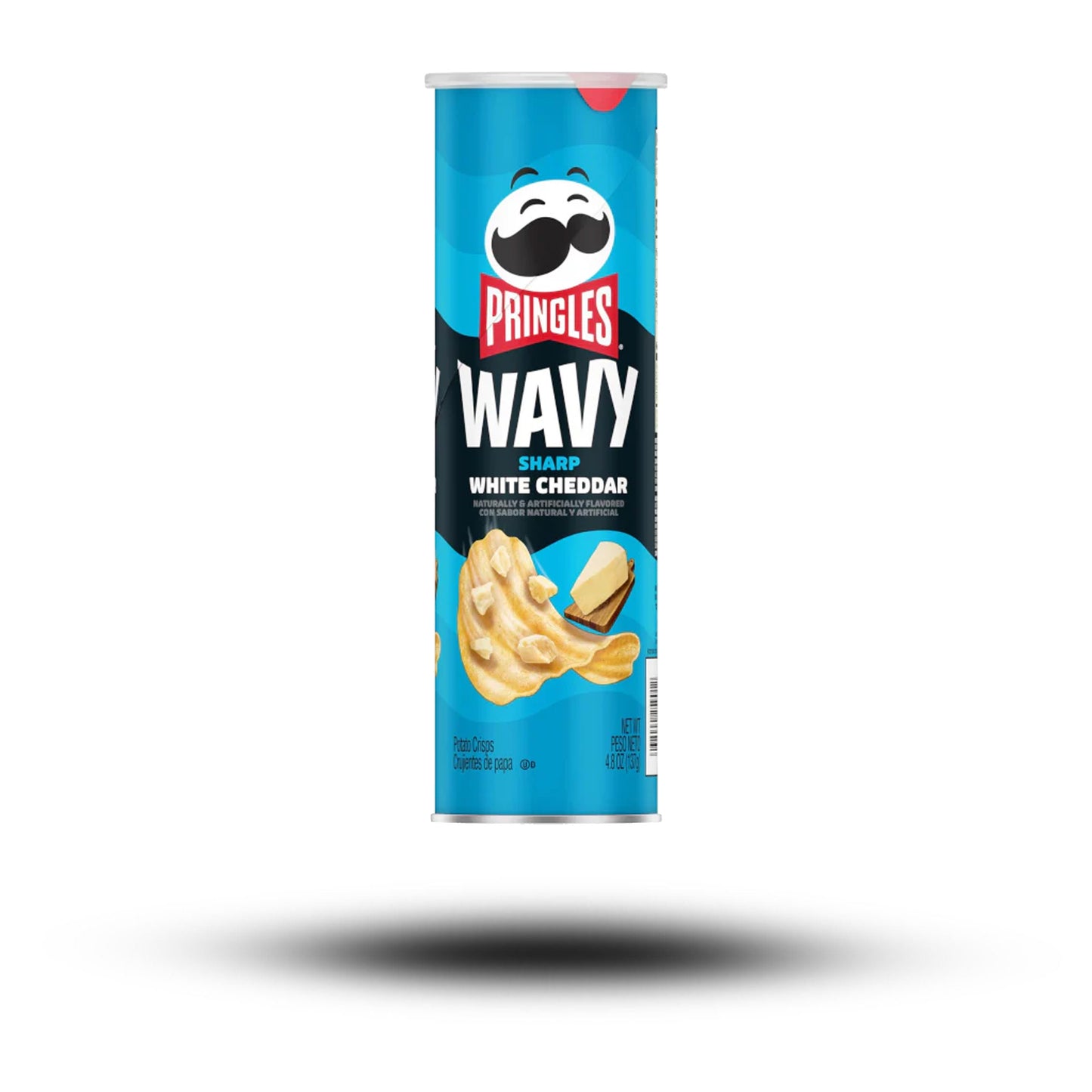 Pringles Wavy White Cheddar 137g