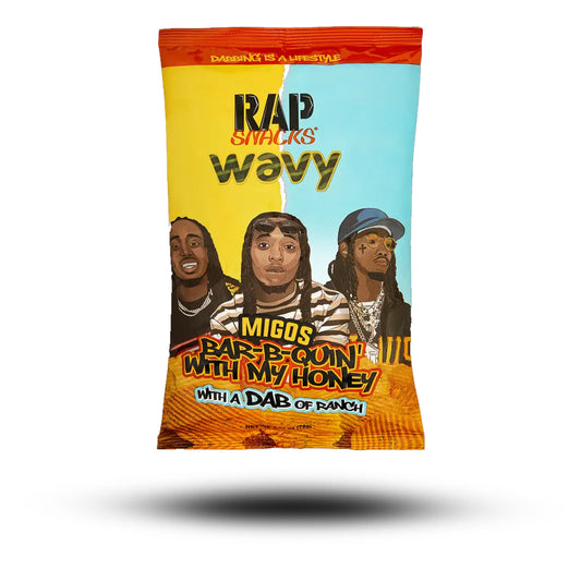 Rap Snacks Migos Bar-B-Quin' With My Honey with a Dab of Ranch 71g