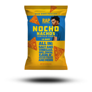 Rap Snacks Nocho Nachos Lil Baby Tortilla Chips 71g MHD:03.10.2024