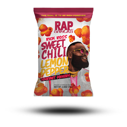 Rap Snacks Rick Ross Sweet Chili Lemon Gourmet Popcorn 71g