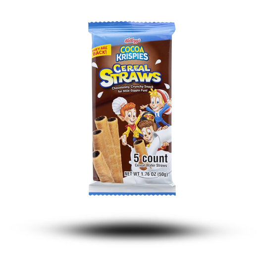 Rice Krispie Cocoa Cereal Straws 50g