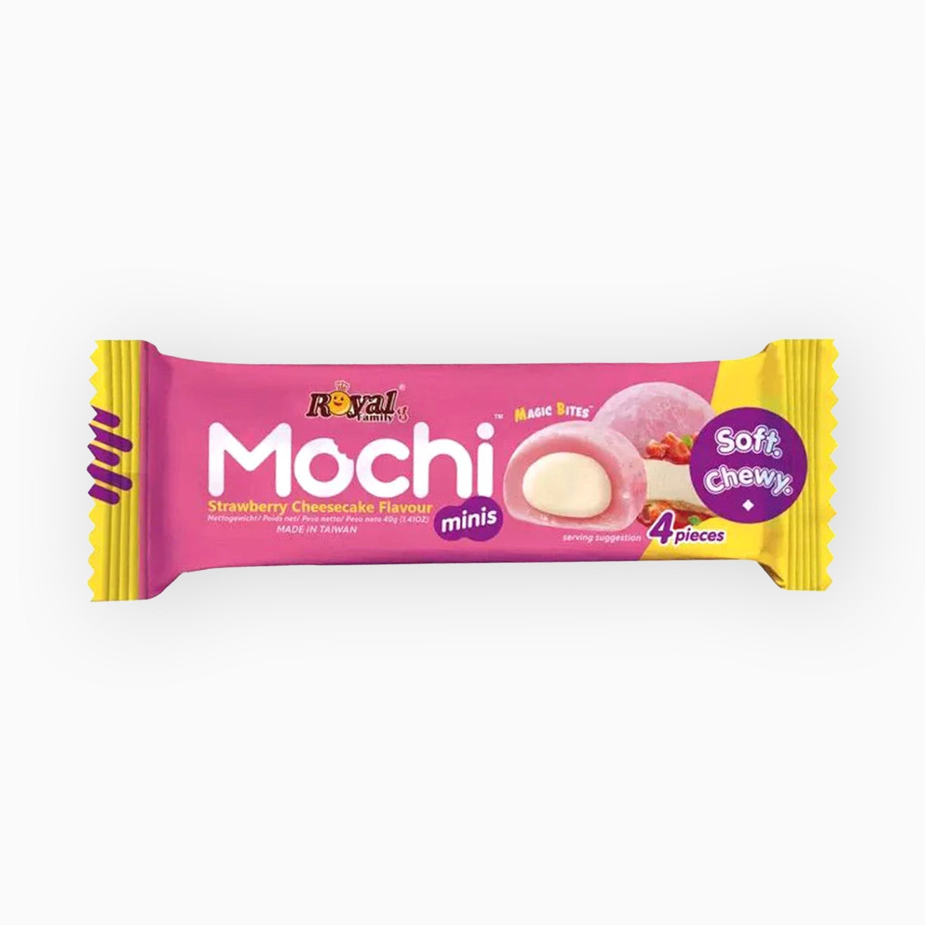 Mochi Strawberry Cheesecake Minis