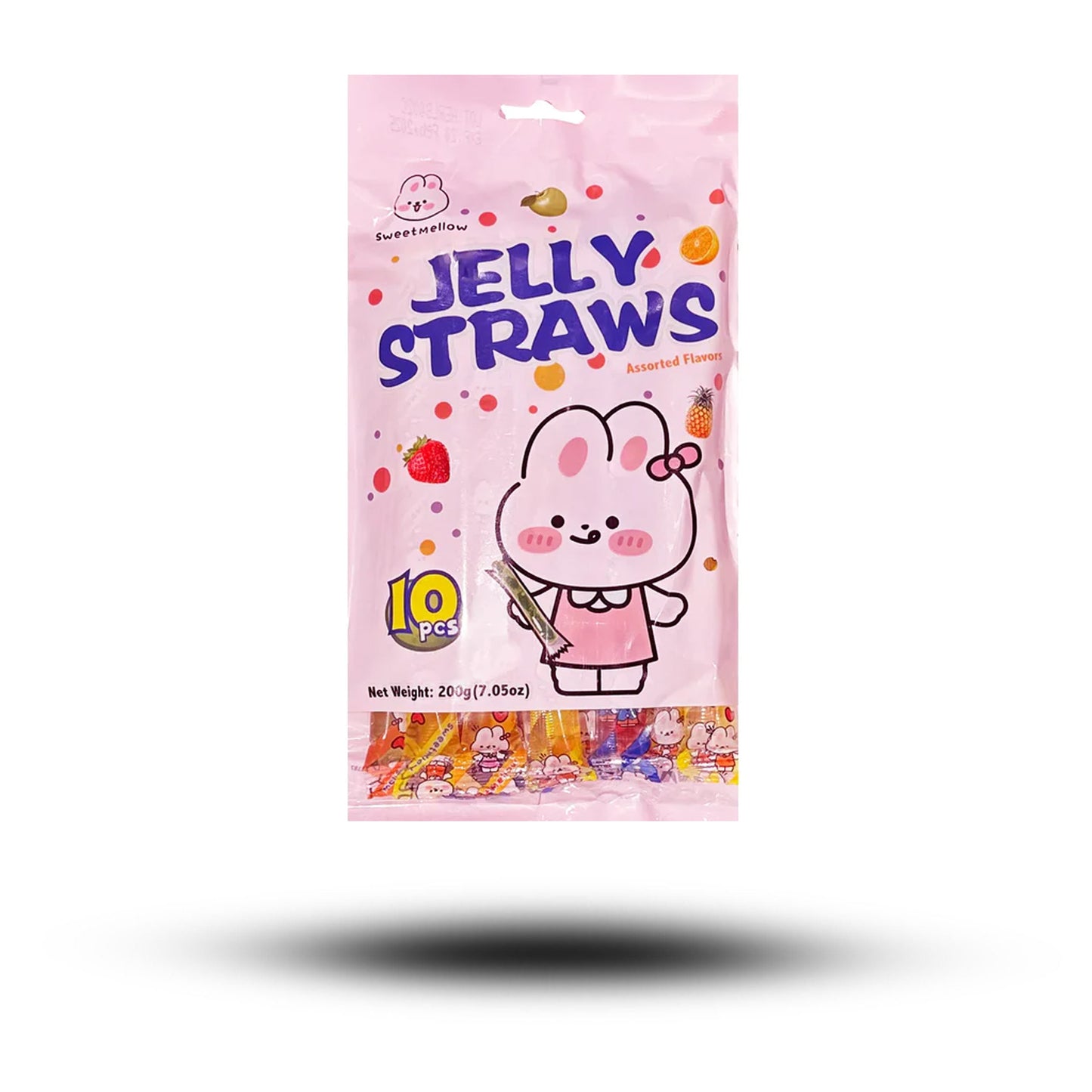 SweetMellow Jelly Straws 200g