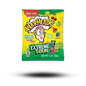 Warheads Extreme Sour Hard Candy 28g