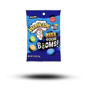 Warheads Sour Boom Fruit Chews 71g MHD:17.10.2024