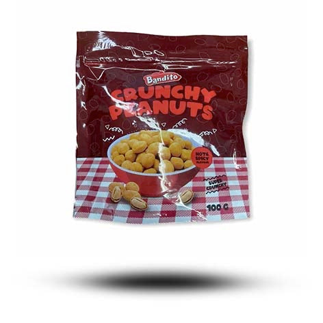 Bandito Crunchy Peanuts Hot & Spicy 100g