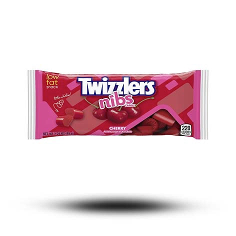 Twizzlers Cherry Nibs 63g MHD:31.05.23