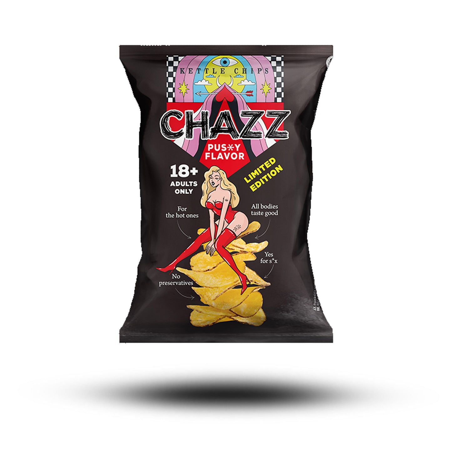 Chazz 18+ Potato Chips 90g LIMITED EDITION