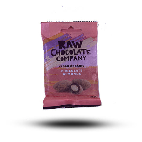 Chocolate Almonds Snack Pack Vegan Organic 25g