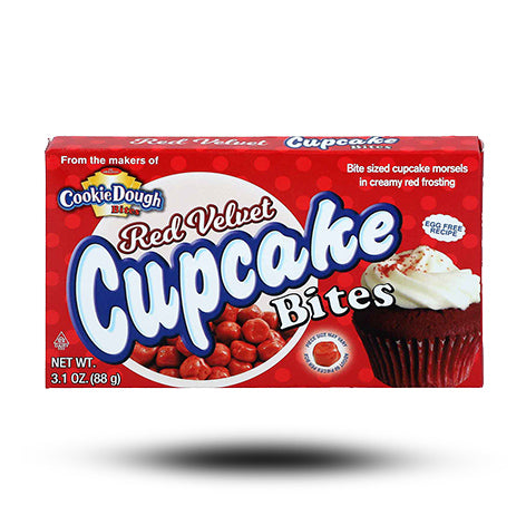 Cookie Dough Red Velvet Cupcake Bites 88g
