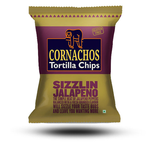 Cornachos Tortilla Chips Sizzlin Jalapeno 60g
