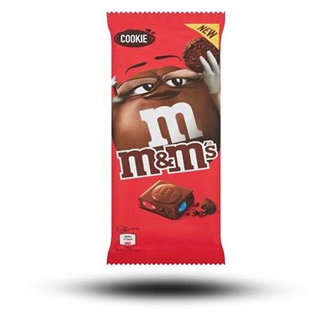 M&M's Schokolade mit Cookies 165g