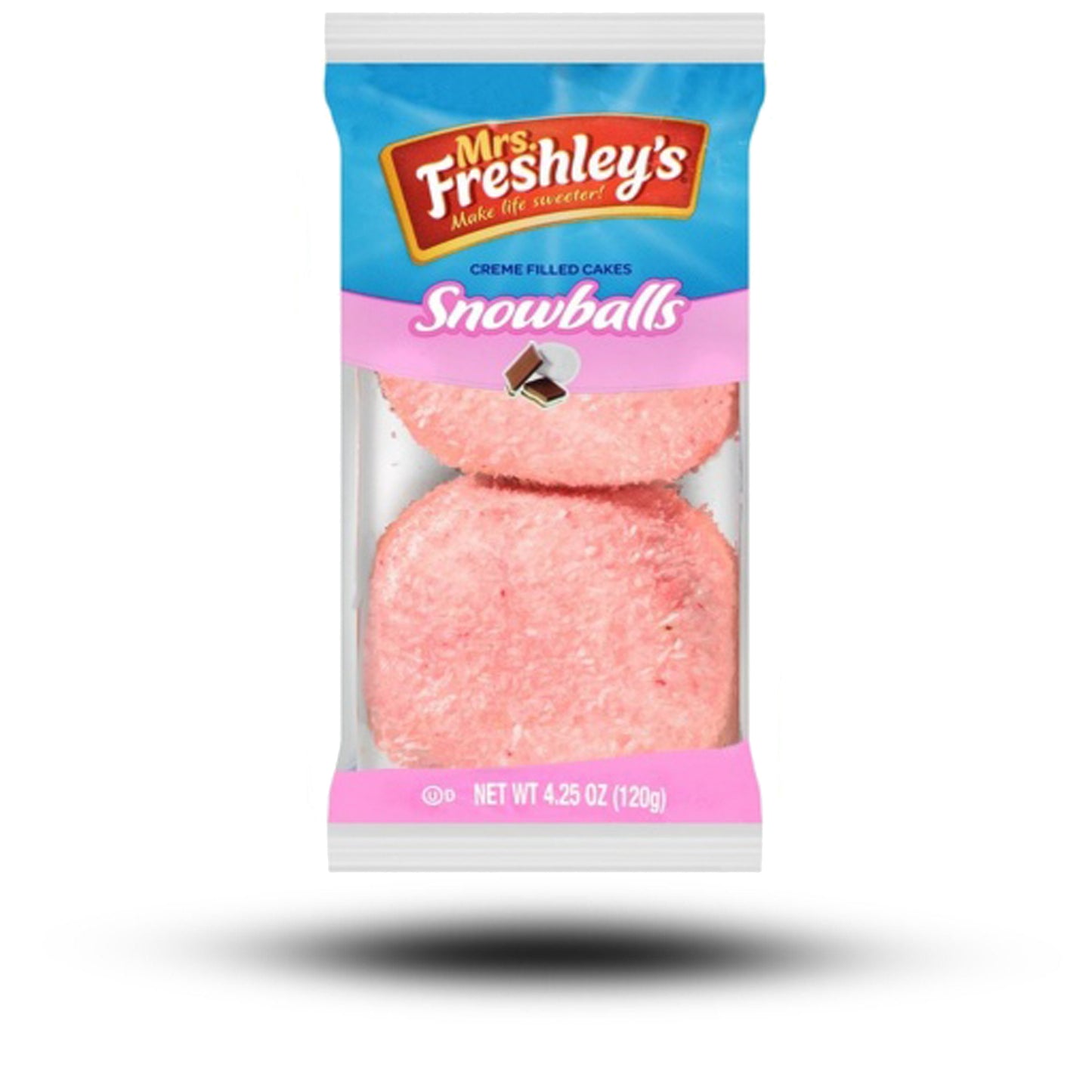 Mrs. Freshleys Snowballs Pink 120g