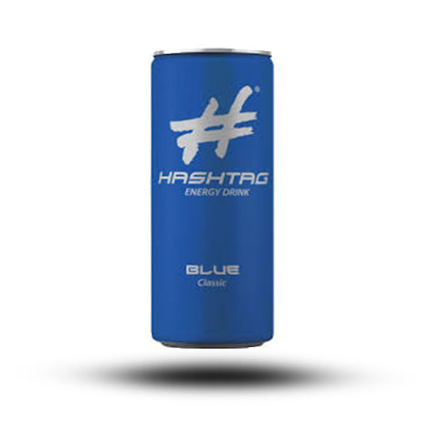 Hashtag Blue Classic Energy Drink 250ml