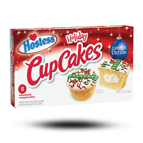Hostess Holiday Cupcakes 360g