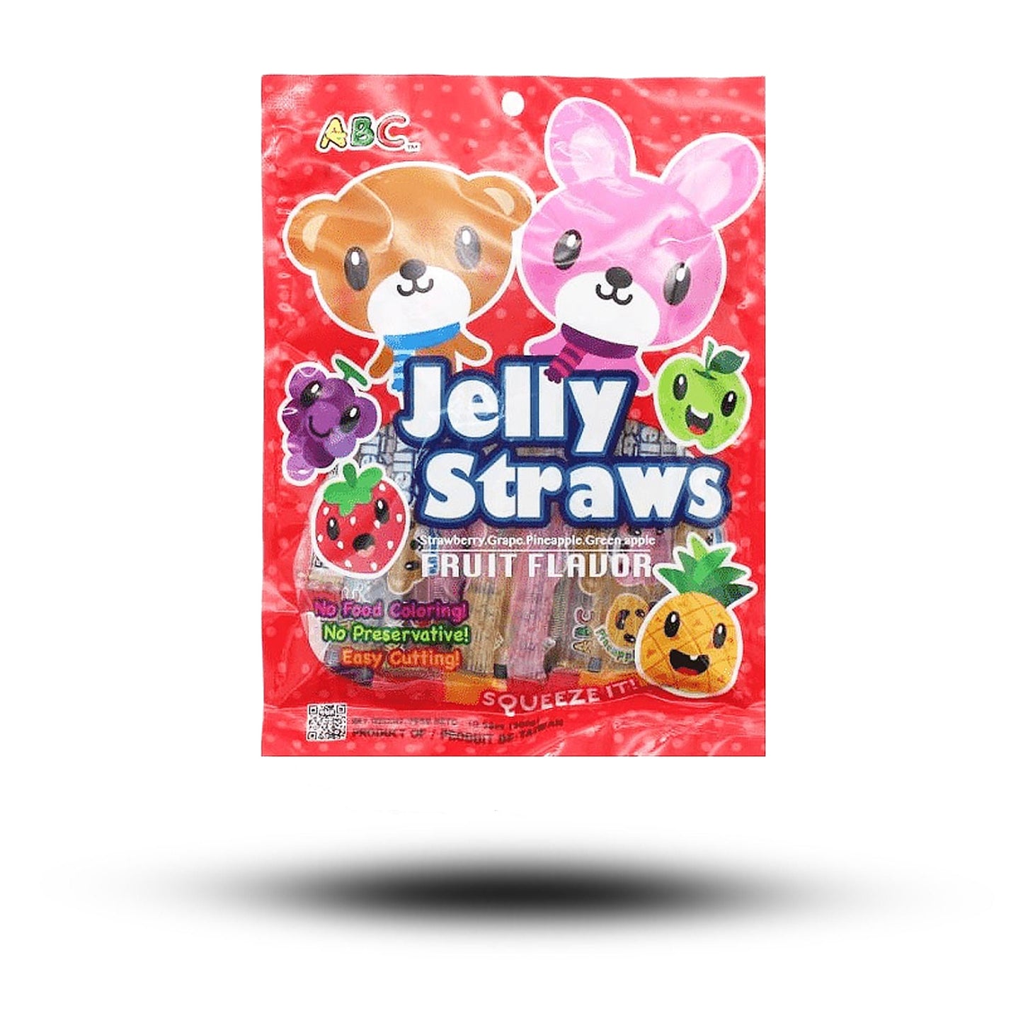 Jelly Straws Fruit Flavor 300g