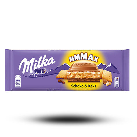 MILKA Choco & Biscuit Chocolate 300g