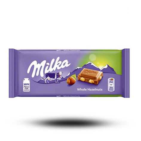 Milka Whole Hazelnuts 100g