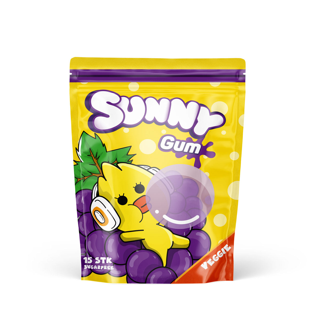 Sunny Gum Grape 15 Stk. 31,5g