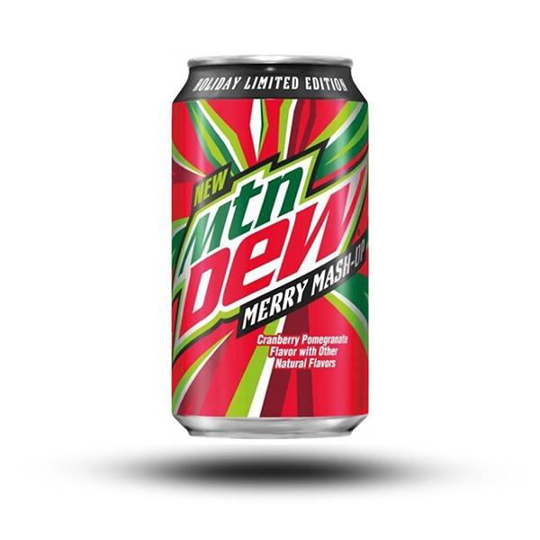 Mountain Dew Merry Mash-Up 355ml Limited
