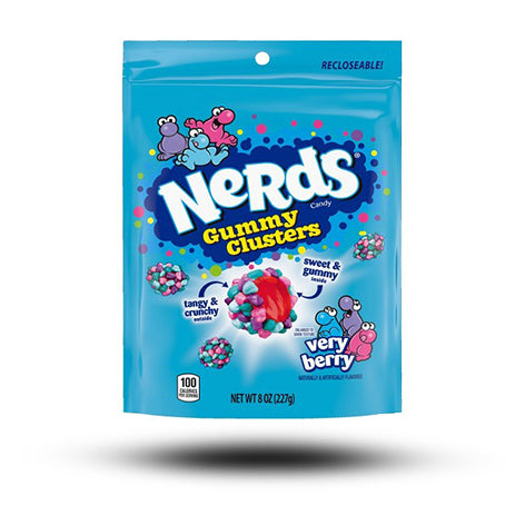 Nerds Gummy Clusters Very Berry 227g