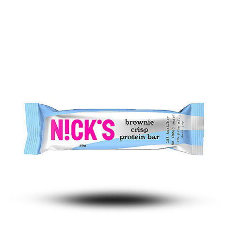 Nicks Brownie Crisp Protein Bar 50g