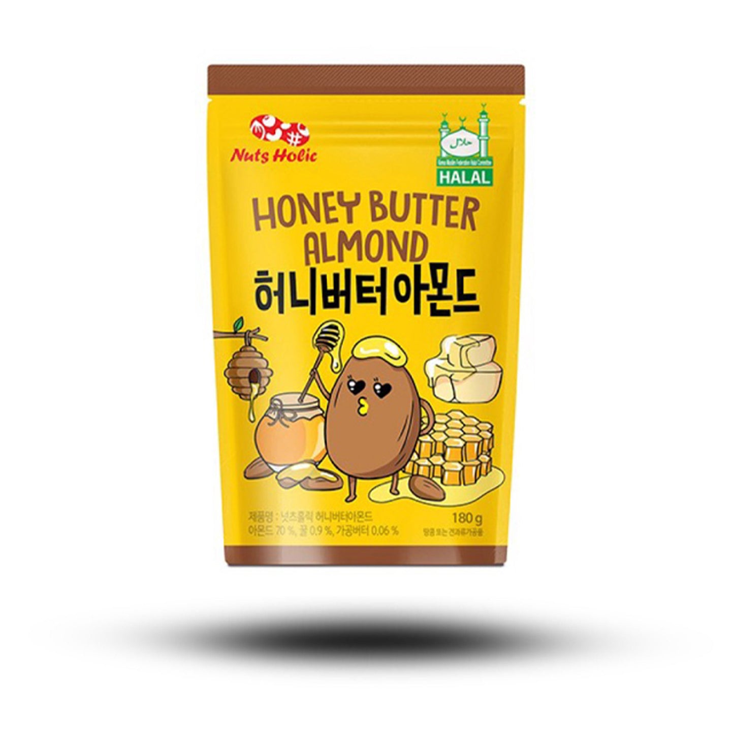 NutsHolic Honey Almond 180g