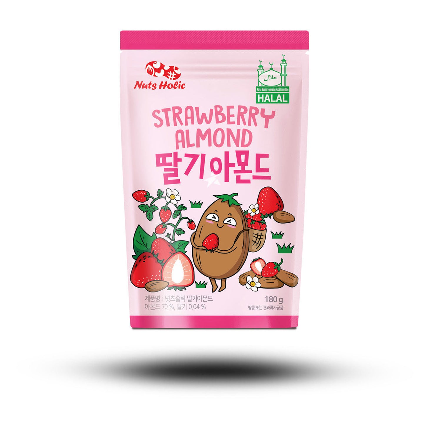 NutsHolic Strawberry Almond 180g