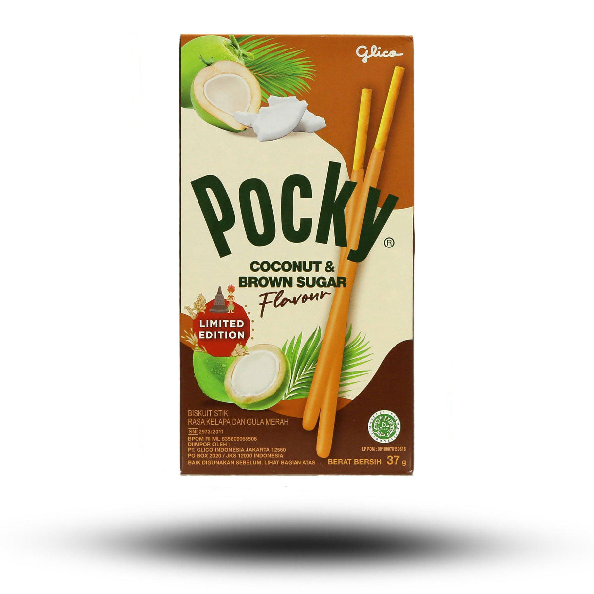 Pocky Coconut & Brown Sugar 37g
