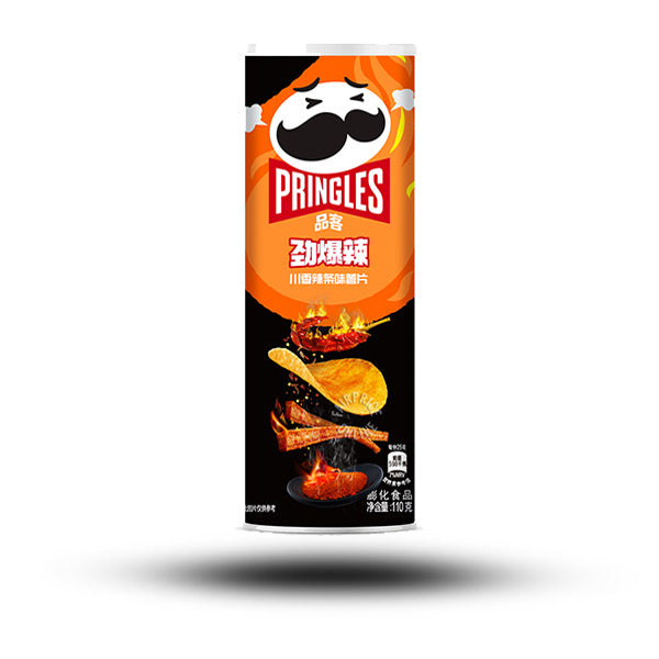 Pringles Scorchin Spicy Strips China 110g