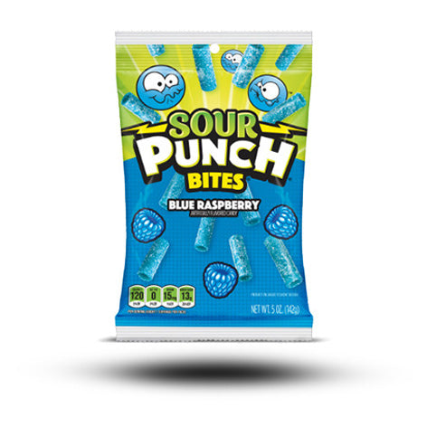 Sour Punch Bites Blue Raspberry 142g