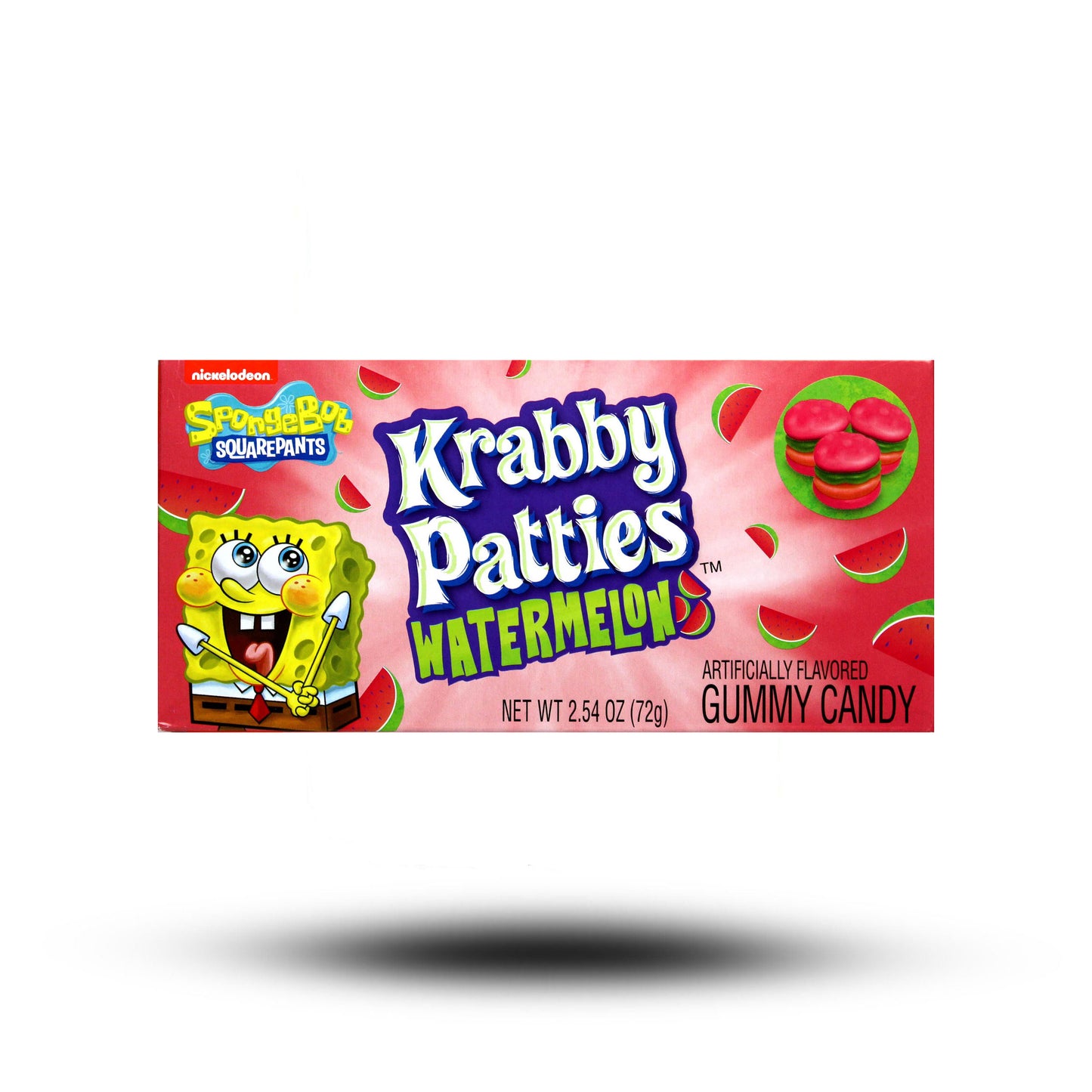 Spongebob Squarepants Krabby Patties Watermelon 72g