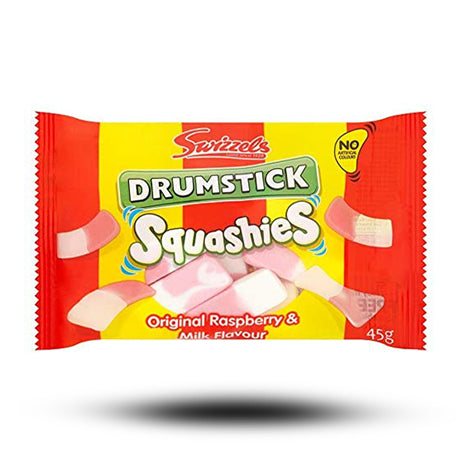 Squashies Drumstick Raspberry & Milk 45g