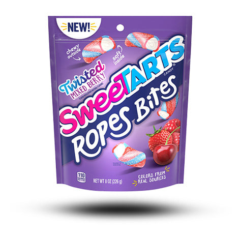Sweetarts Ropes Bites Twisted Mixed Berry 226g