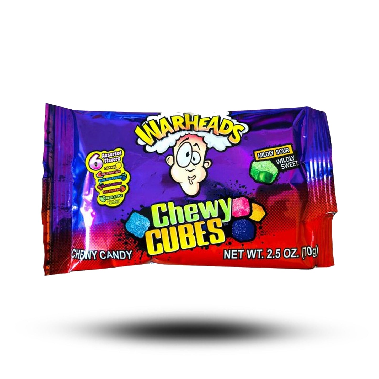 Warheads Sour Chewy Cubes Mexico Edition 70g