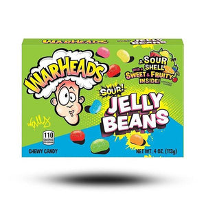 Warheads Sour Jelly Beans 113g