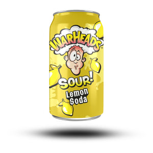 Warheads Sour Lemon Soda 355ml