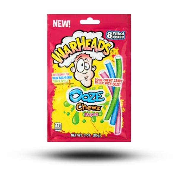 Warheads Ooze Chewy Ropes 85g