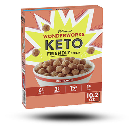 Wonderworks Keto Friendly Cinnamon Cereal 289g