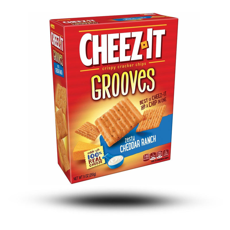 Cheez It Grooves Cheddar Ranch 255g
